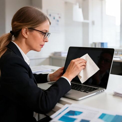 6 Pack Microfiber Cleaning Cloth for Glasses - Ultra Soft Lens Cleaning Cloth for Eyeglasses, Sunglasses, Camera Lenses, Screens, iPhone, iPad - Lint-Free & Scratch-Free in Kuwait