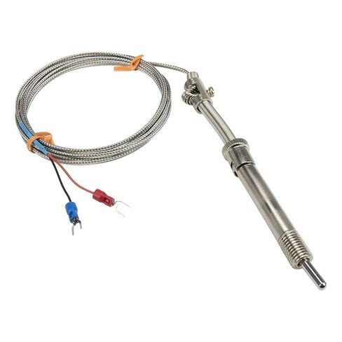 FTARS01 K Type 2m Metal Braided Cable M12 Pressure Spring 70mm Length Thermocouple 1Pcs in Kuwait