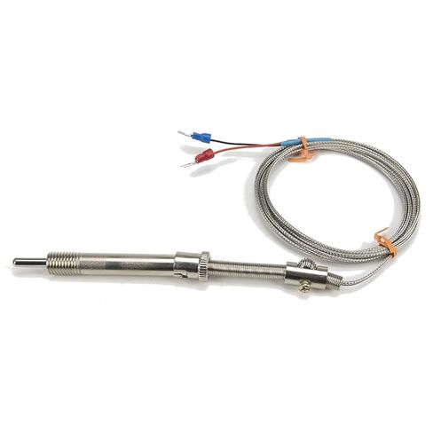FTARS01 K Type 2m Metal Braided Cable M12 Pressure Spring 70mm Length Thermocouple 1Pcs in Kuwait
