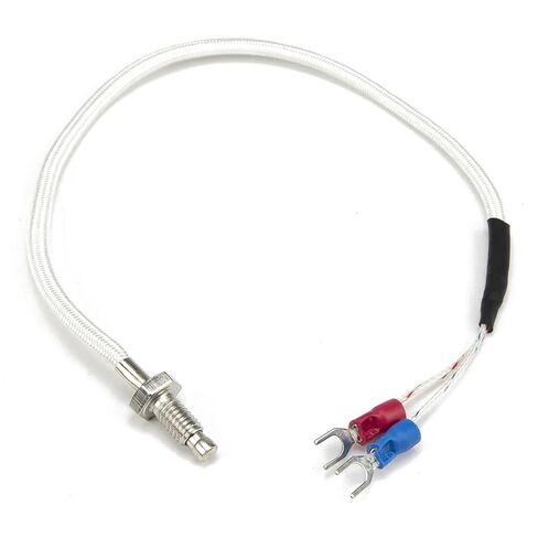 FTARB01 K Type M6 Bolt Head 0.3m Fibreglass Braided Cabel Screw Thermocouple Temperature Sensor 1Pcs in Kuwait