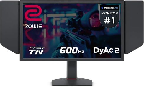 BenQ Zowie XL2546X+ 24.1 Fast TN 280Hz Gaming Monitor for Esports, Motion Clarity DyAc 2, 1080p, XL Setting to Share, S Switch, Shielding Hood, Industrial Grade Bearing Height Adjustment in Saudi Arabia