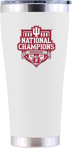 The Memory Company Officially Licensed NCAA College Basketball Champs 2026 30oz White SS Tumbler, DP, National Basketball Champs 2026, University of Michigan in Saudi Arabia