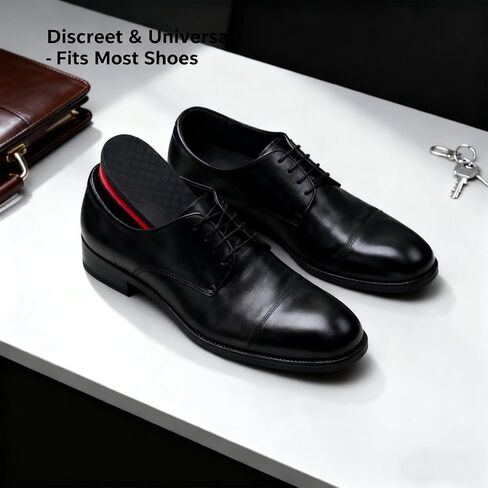 4-Layer Height Increase Insoles, 3.15 inch Air Cushion Taller Shoes Insoles Heel Insert for Men and Women in Saudi Arabia