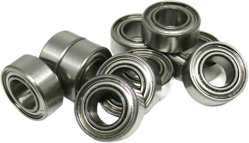 10 قطع SMR105ZZ 5x10x4 تحمل MR105 SMR105 ZZ محمل من الفولاذ المقاوم للصدأ L1050ZZ 5*10*4 محمل كروي مصغر in Kuwait