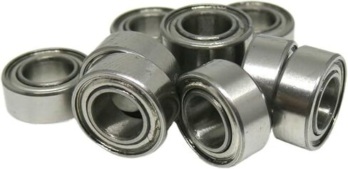 10 قطع SMR105ZZ 5x10x4 تحمل MR105 SMR105 ZZ محمل من الفولاذ المقاوم للصدأ L1050ZZ 5*10*4 محمل كروي مصغر in Kuwait