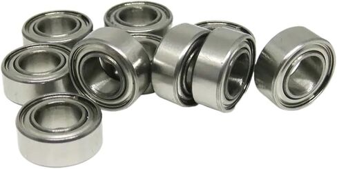 10 قطع SMR105ZZ 5x10x4 تحمل MR105 SMR105 ZZ محمل من الفولاذ المقاوم للصدأ L1050ZZ 5*10*4 محمل كروي مصغر in Kuwait