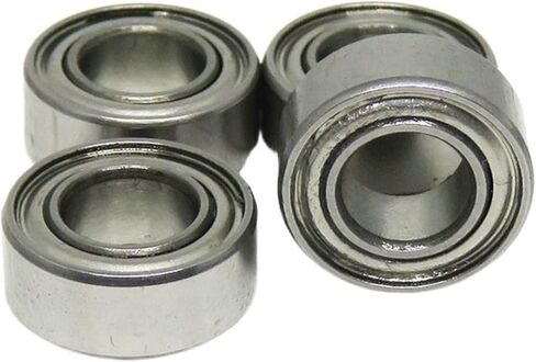 10 قطع SMR105ZZ 5x10x4 تحمل MR105 SMR105 ZZ محمل من الفولاذ المقاوم للصدأ L1050ZZ 5*10*4 محمل كروي مصغر in Kuwait