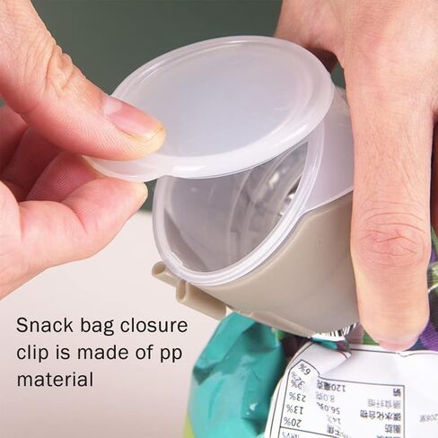 4Pcs Bag Clips for Food,Food Storage Sealing Clips with Pouring Spouts,Sealing Clip with Nozzle,Chip Bag Clips,Cap Sealer Clip for Chip Bag,Bulk Candy Bag,Cereal Bag,Dog Food Bag in Saudi Arabia