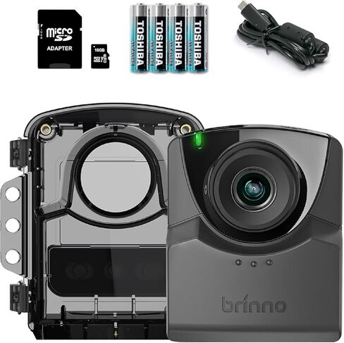 Brinno Empower TLC2020M - 2 Pack Time Lapse Camera Outdoor Construction & ATH1000 - New Quick Menu, Step Video & Stop Motion Capture Modes in HDR and FHD - Long-Lasting Battery - Weatherproof in Saudi Arabia