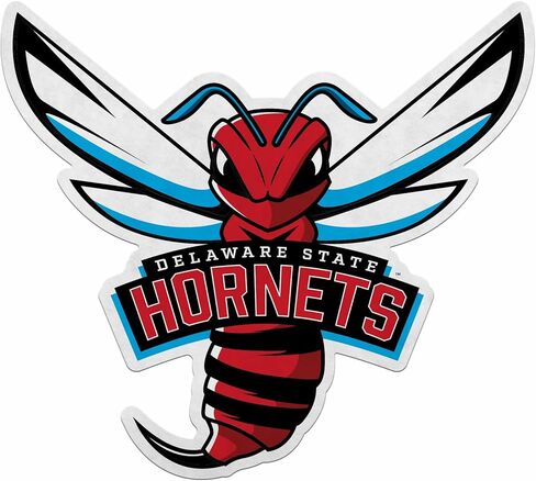 Rico Industries NCAA Delaware State Hornets Shape Cut Pennant - Home and Living Room Décor - Soft Felt EZ to Hang in Saudi Arabia