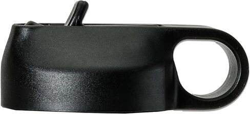 LaserGram Water Bottle Flip Top Lid with Straw, BPA Free, Easy Flip Notch, Easy Grip Handle, Black (20oz) in Saudi Arabia