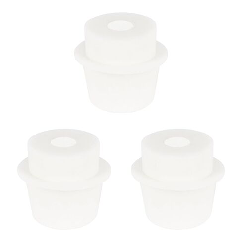 Labasics Silicone Erlenmeyer Flask Stoppers, Tapered from 21 mm to 25 mm OD, 5 Pack, for Laboratory Sealing Glassware in Saudi Arabia