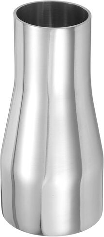 PATIKIL Concentric Reducer Pipe Fitting, 2-1/2"(63mm) to 1-3/4"(45mm) OD 304 Stainless Steel Butt Weld Tube Long Reducer Exhaust Pipe for Food Beverage HVAC Plumbing, Silver in Saudi Arabia