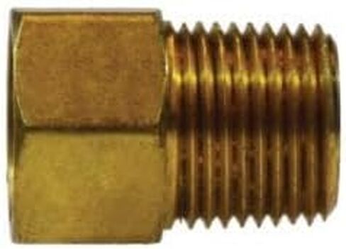 12041 Adapter, 1/8 in Female Inverted Flared x 1/8 in Male NPTF, Brass (4 Pack) in Saudi Arabia