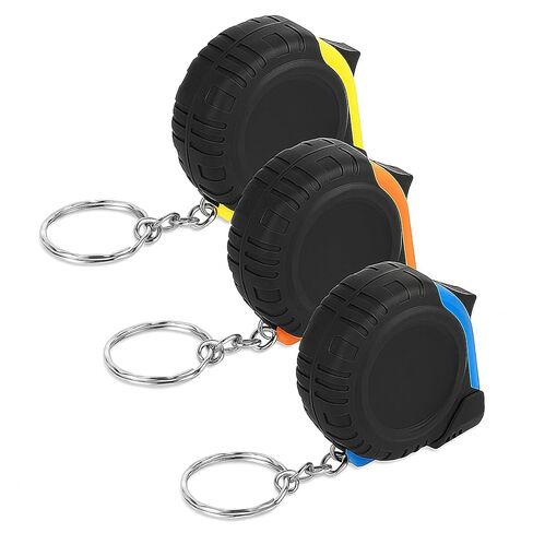 3Ft Mini Tape Measure 3 Pcs Small Measuring Tape Retractable Pocket Measurement Tapes Metric/Inch Keychain Tapes Measure Easy Read in Saudi Arabia