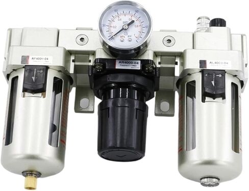 Air compressor accessory AC pressure regulating valve AL4000 oil-water separator filter(10mm Joint,AC4000-04 Manual) in Saudi Arabia