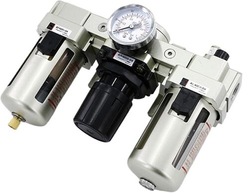 Air compressor accessory AC pressure regulating valve AL4000 oil-water separator filter(10mm Joint,AC4000-04 Manual) in Saudi Arabia