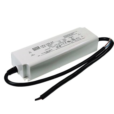 سائق LED سلسلة LPV-150 12 فولت/15 فولت/24 فولت/36 فولت/48 فولت LPVL-150 LED IP67 LED مصدر الطاقة الجهد المستمر (LPVL-150-24) in Saudi Arabia