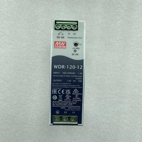 WDR-120-48 120 واط مخرج واحد مصدر طاقة السكك الحديدية الصناعية DIN WDR-120 48V 2.5A in Kuwait