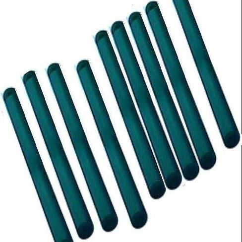 قضبان Devardi Glass Boro، 1 رطل، COE 33، قضبان صلبة من البورسليكات بلون أزرق مخضر 8 مم in Kuwait