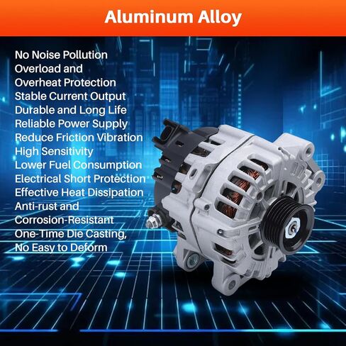 مولد 11342N لـ 2010-2013 Mazda 3,2.0L، 12V 100Amp، استبدل A2TJ0791 LF8J18300 in Saudi Arabia