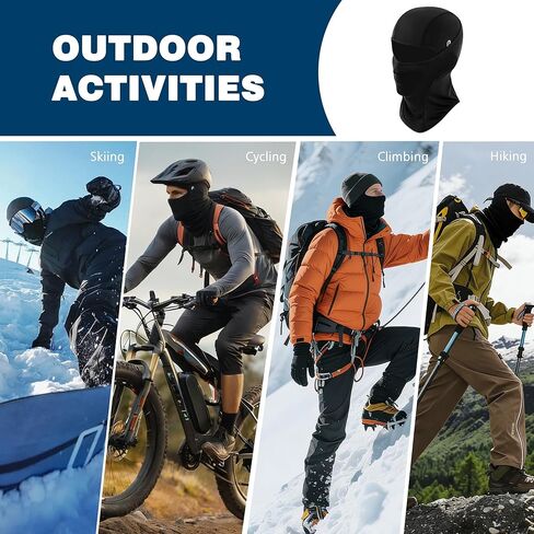 2 Pack UV Protection Cooling Breathable Balaclava Face Mask with Glasses Holes for Men Women, Summer Ice Silk Full Face Cover for Motorcycle Cycling Ski Hiking Fishing Outdoor Sports in Saudi Arabia