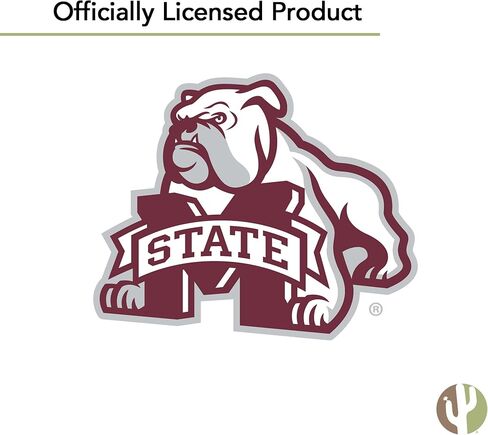 Desert Cactus Mississippi State University Sticker Bulldogs MSU Sticker Vinyl Decals Laptop Water Bottle Car Sheet T2 (Type 2-4) in Saudi Arabia