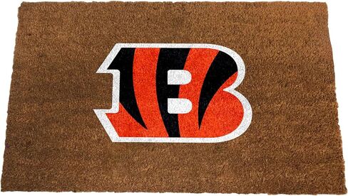 FANMATS NFL Coir Door Mat — 23"x35" | Coir Fiber Construction | Team Logo Design in Saudi Arabia