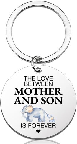 Mom Gifts from Daughter Son for Birthday, I Always Need You Mom Keychain Mothers Day Christmas Gifts for Mother Mommy in Saudi Arabia