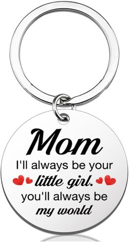 Mom Gifts from Daughter Son for Birthday, I Always Need You Mom Keychain Mothers Day Christmas Gifts for Mother Mommy in Saudi Arabia