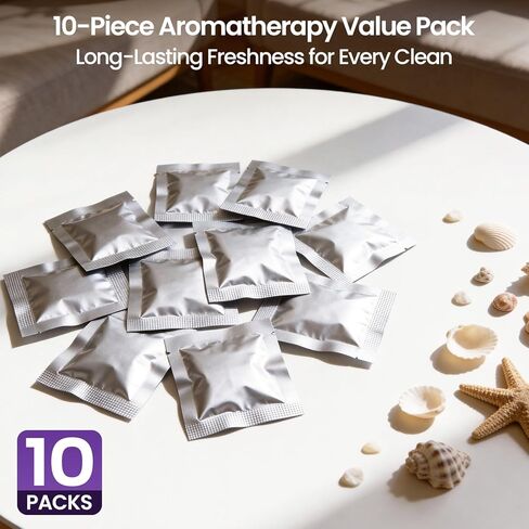 10 Pcs Replacement Aroma Tablets for Xlife C026PRO Mattress Vacuum Cleaner and IRONSPIRE C028PRO-1 Bed Vacuum, Ocean Scent in Saudi Arabia
