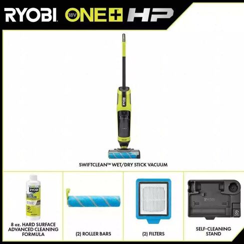 ONEAND HP 18V Cordless SWIFTCLEAN Wet/Dry Stick MOP and Vacuum Tool ONLY in Saudi Arabia