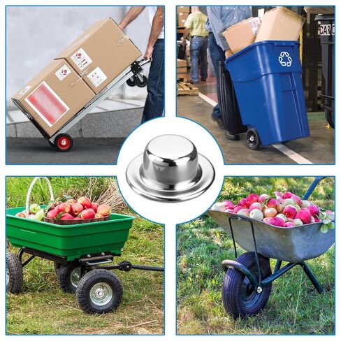 أغطية صواميل الدفع، صواميل غطاء المحور من الفولاذ الزنبركي 5/16 بوصة، قفل ضغط دائم للشاحنات اليدوية، وعربات العشب، والعربات ومحاور العجلات، قطعتان in Kuwait