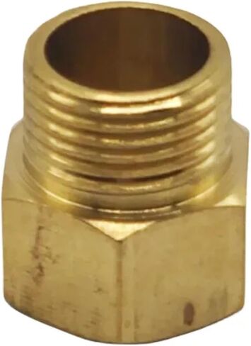 1 قطعة تجهيزات أنابيب النحاس ذكر أنثى الموضوع مستقيم الكوع 3-Way 4-Way المكونات الجوز طوقا ، موصل مقرنة محول النحاس (الحجم: مستقيم FM ، اللون: 1/8") in Kuwait