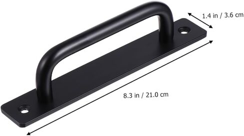 1 Set Sturdy Sliding Door Handle Durable Pull Handle for Wooden Doors Modern Design for Indoor Outdoor Use Comfortable Grip and Corrosion Resistant in Saudi Arabia