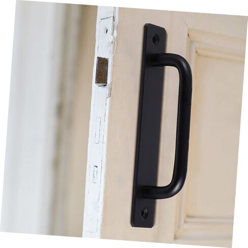 1 Set Sturdy Sliding Door Handle Durable Pull Handle for Wooden Doors Modern Design for Indoor Outdoor Use Comfortable Grip and Corrosion Resistant in Saudi Arabia