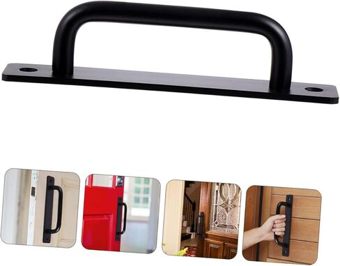 1 Set Sturdy Sliding Door Handle Durable Pull Handle for Wooden Doors Modern Design for Indoor Outdoor Use Comfortable Grip and Corrosion Resistant in Saudi Arabia