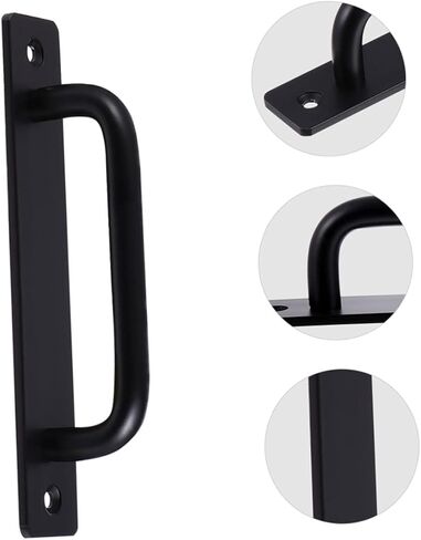 1 Set Sturdy Sliding Door Handle Durable Pull Handle for Wooden Doors Modern Design for Indoor Outdoor Use Comfortable Grip and Corrosion Resistant in Saudi Arabia