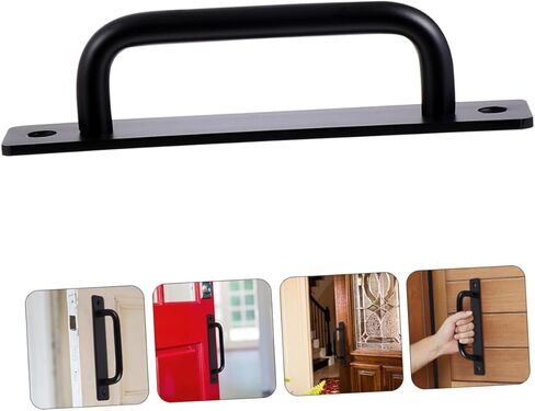 1Set Heavy Duty Barn Door Pull Handle Modern Sliding Door Handle for Gates Closet Access Doors Stylish Finish with Durable Design in Saudi Arabia