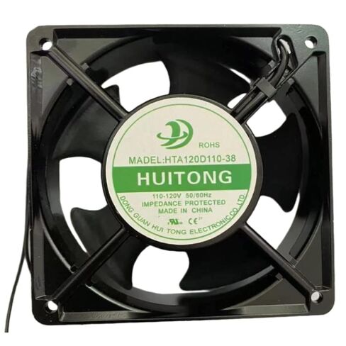HTA120D110-38 110/120V 50/60Hz 120X120X38MM 2-Wire Cooling Fan for Desktop, Laptop in Saudi Arabia
