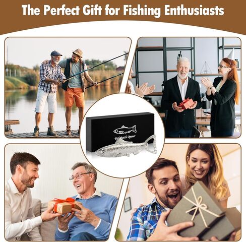 Fish Gifts for Men Fish Beer Bottle Opener, Fishing Gift for Fathers Day Birthday Christmas Valentine Gift for Him Dad Husband Grandpa in Kuwait