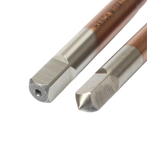 لقم ثقب لولبي كوبالت M35 فلوت مدبب M2-M12 صنابير آلة اليد اليمنى 5 قطع (M5x0.8) in Kuwait