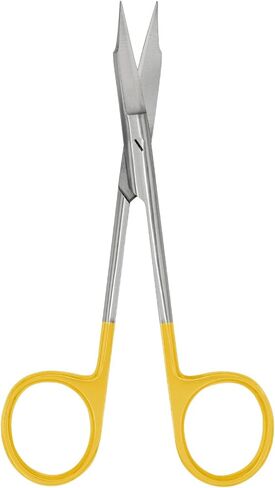 مقص T/C Goldman Fox مقاس 5 بوصات منحني من كربيد التنجستن لثة اللثة، أدوات جراحية دقيقة للغاية وحادة، أدوات طب الأسنان والطب البيطري in Kuwait