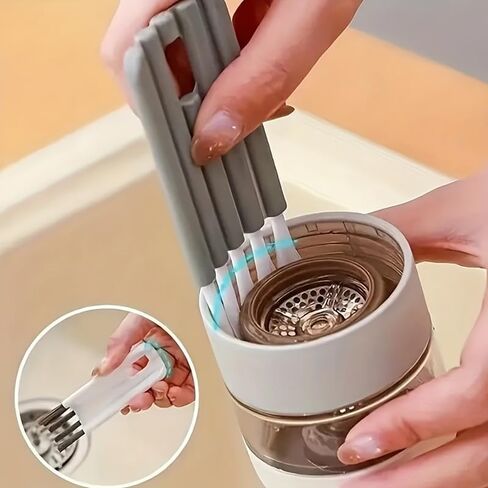 2pc Mini Keyboard Computer Cleaning Brush Multifunctional Kitchen Cup Lid Cover Corner Gap Window Groove Pacifier Bottle Cleaning Brush in Saudi Arabia