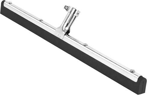 DSV Standard Uneven Surface Floor Squeegee 30’’, Double Foam Blade Garage Squeegee, Taper Pole Connection - Handle Sold Separately for Tiles, Concrete and Asphalt in Saudi Arabia