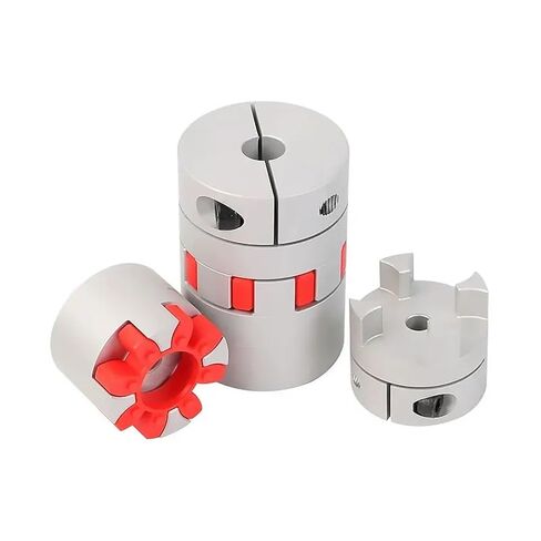 XB D40L55 ثلاثة فكي زوجين الألومنيوم البرقوق عمود مرن اقتران 8/9/10/12-22 مللي متر 1 قطعة (18x18 مللي متر) in Kuwait