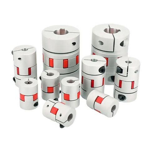 XB D40L55 ثلاثة فكي زوجين الألومنيوم البرقوق عمود مرن اقتران 8/9/10/12-22 مللي متر 1 قطعة (18x18 مللي متر) in Kuwait