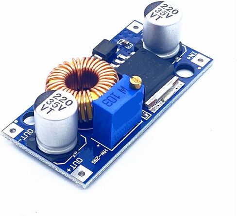 XL4005 DSN5000 LM2596 DC-DC قابل للتعديل تنحى 5A 75 واط وحدة امدادات الطاقة تيار كبير in Kuwait