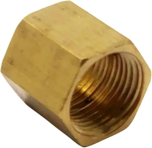 1 قطعة تركيبات الأنابيب النحاسية ذكر أنثى الموضوع الكوع المستقيم 3 اتجاهات 4 اتجاهات التوصيل طوقا الجوز، موصل مقرنة محول النحاس (الحجم: مستقيم FF، اللون: 1/4") in Kuwait