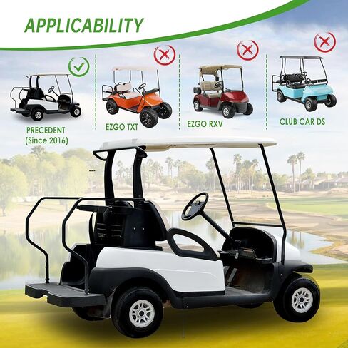 10L0L Floormat Retainer مجموعة اللوحة الجانبية المتوافقة مع Club Car Precedent/Tempo/Onward، الجزء البديل 105314001، 105314101،102302501، 102302503، 102302601، 103678002، 103678102 in Kuwait